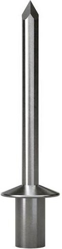 Gesipa Dicht-Blindniete aus Edelstahl und Aluminium in Silber, 500 Stück - Bild 1