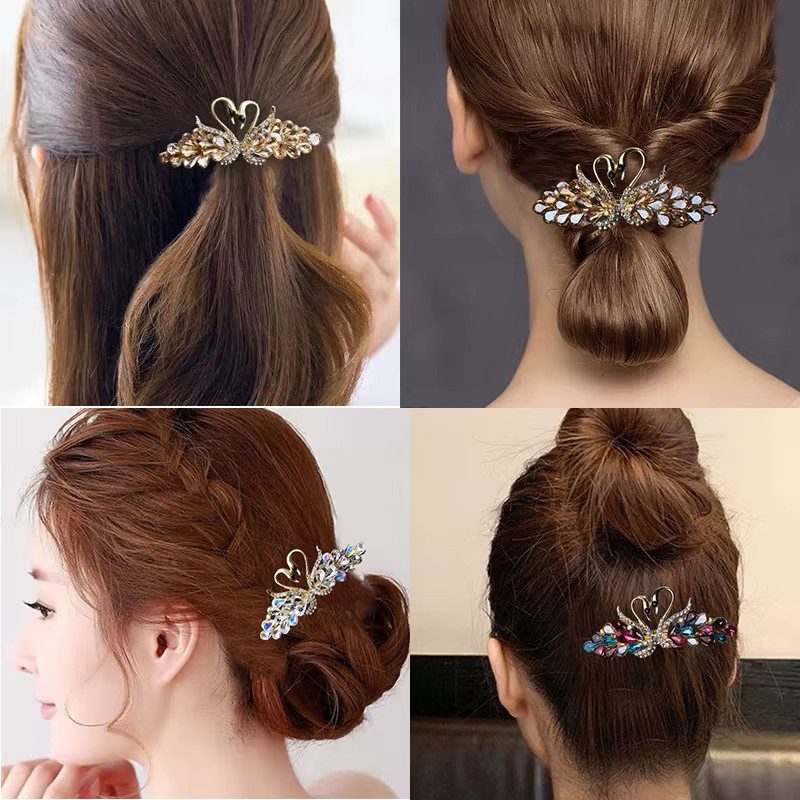 Haarspange Diamant-Schwan - Bild 2