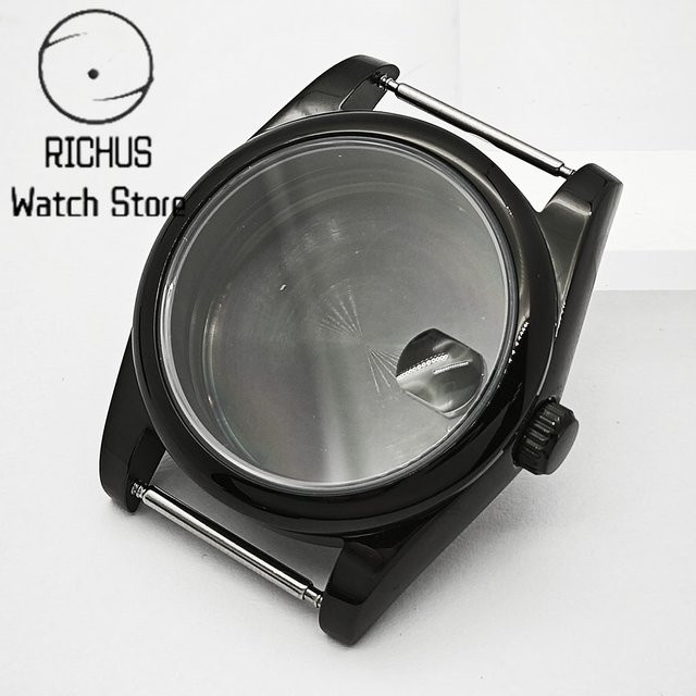 RICHUS Uhrengehäuse, Saphirglas, 36mm/39mm, Uhrenarmband Zubehör - Bild 1
