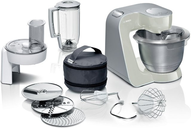 Bosch Küchenmaschine MUM58L20 in Grau und Silber - Bild 1
