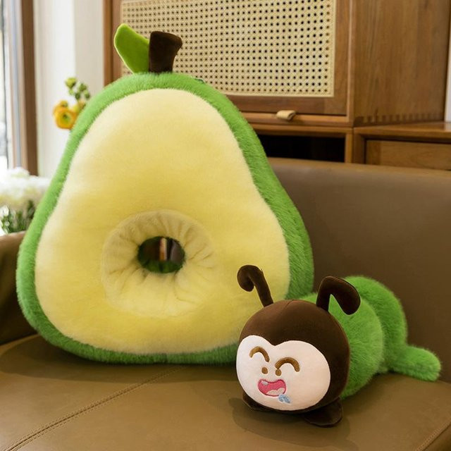 Joyful toys Käfer-Avocado-Plüschtier Kissen, 30cm - Bild 1