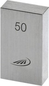 Helios-Preisser Einzelendmaß 500,0 mm DIN EN ISO 3650, Klasse 2 aus Edelstahl in Silber - Bild 1