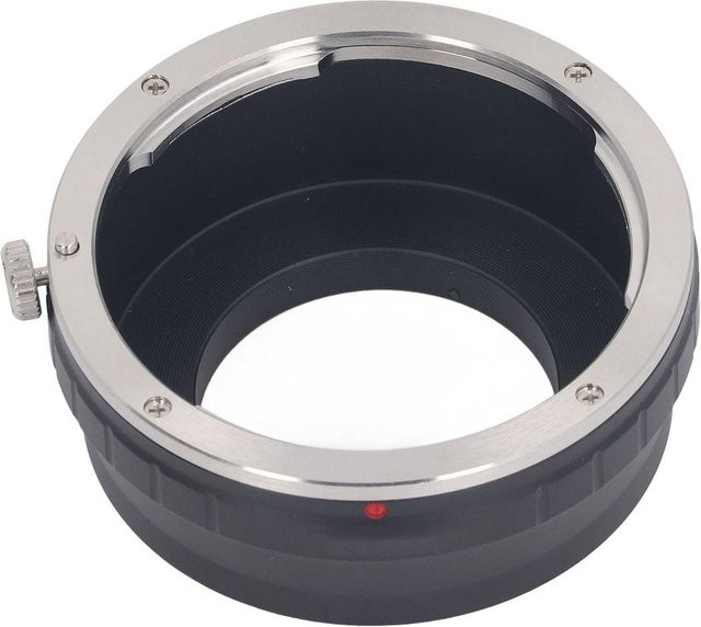 Koogeelife Objektivadapter EF-Mount auf M43-Mount für Lumix Kameras inklusive Objektivrückdeckel, Schwarz - Bild 1