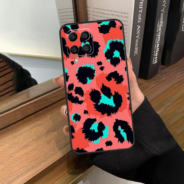Leopard Print Handyhülle für Samsung Galaxy M-Serie in Multicolour - Bild 1