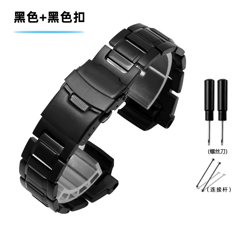 Casio Uhrenarmband Edelstahl, Silber, Unisex - Bild 3