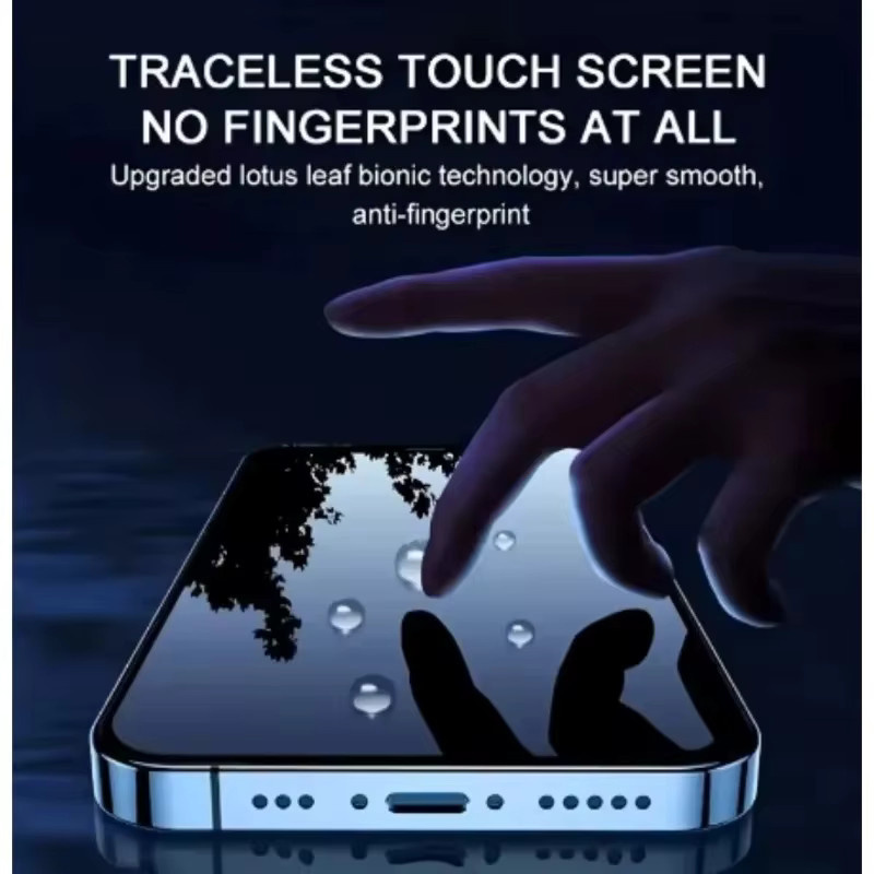 3er Pack Anti-Spy Displayschutzfolie aus gehärtetem Glas für Apple iPhone 17 16 15 14 Pro Max 16e Air 17 Pro 14 15 16 Plus 13 12 Pro Mini - Bild 2