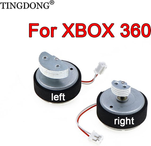 Microsoft Vibrations-Ersatzmotor für Xbox 360 Controller, Internes Links-Rechts-Schokmotor Reparaturzubehör für kabelgebundene und kabellose Modelle - Bild 1
