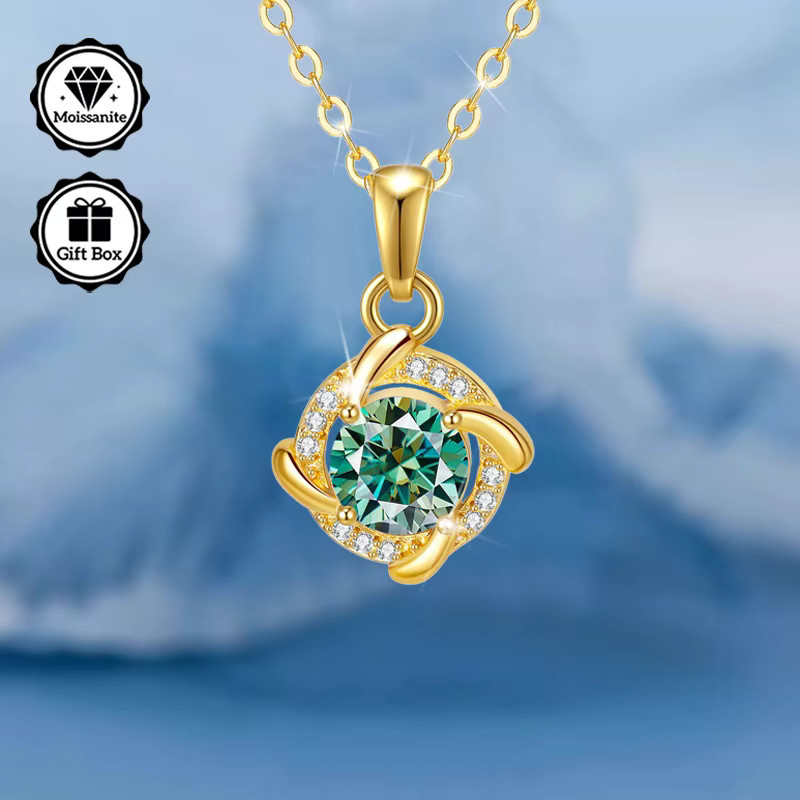 LAMVOICE Halskette, Gold, Zirkonia, Bohemian, Damen - Bild 2