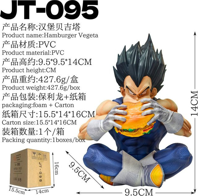 Dr. Jt Vegeta GK Saiyan Actionfigur, Dragon Ball, Kunststoff, Bunt / Mehrfarbig - Bild 1