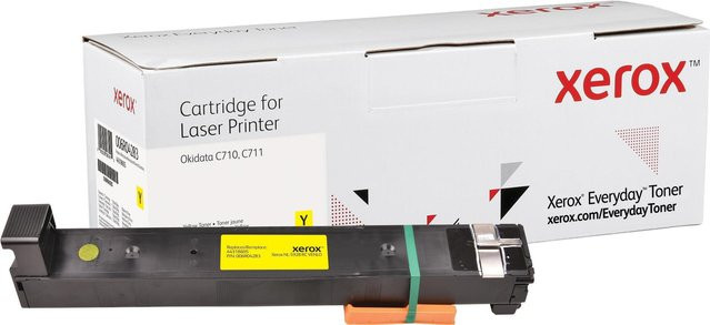 Xerox Everyday Tonerpatrone Gelb kompatibel mit OKI C710cdtn, 710dn, 710dtn, 710n, 711cdtn, 711DM, 711dn, 711n - Bild 1