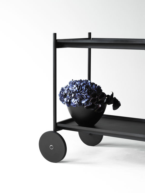 Normann Copenhagen Rul Trolley in Schwarz Matt mit Rollen - Bild 2