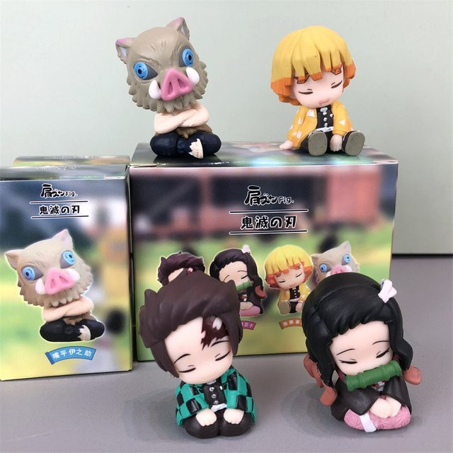 Bandai Demon Slayer Blindbox-Spielzeug, Einzelfigur, Bunt / Mehrfarbig - Bild 1