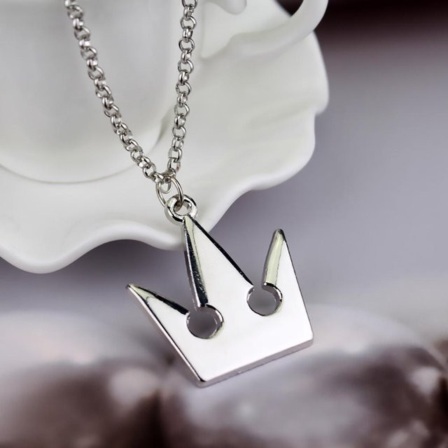 YUMEI Halskette, Sora X-Anhänger, Edelstahl, Silber, Unisex - Bild 1