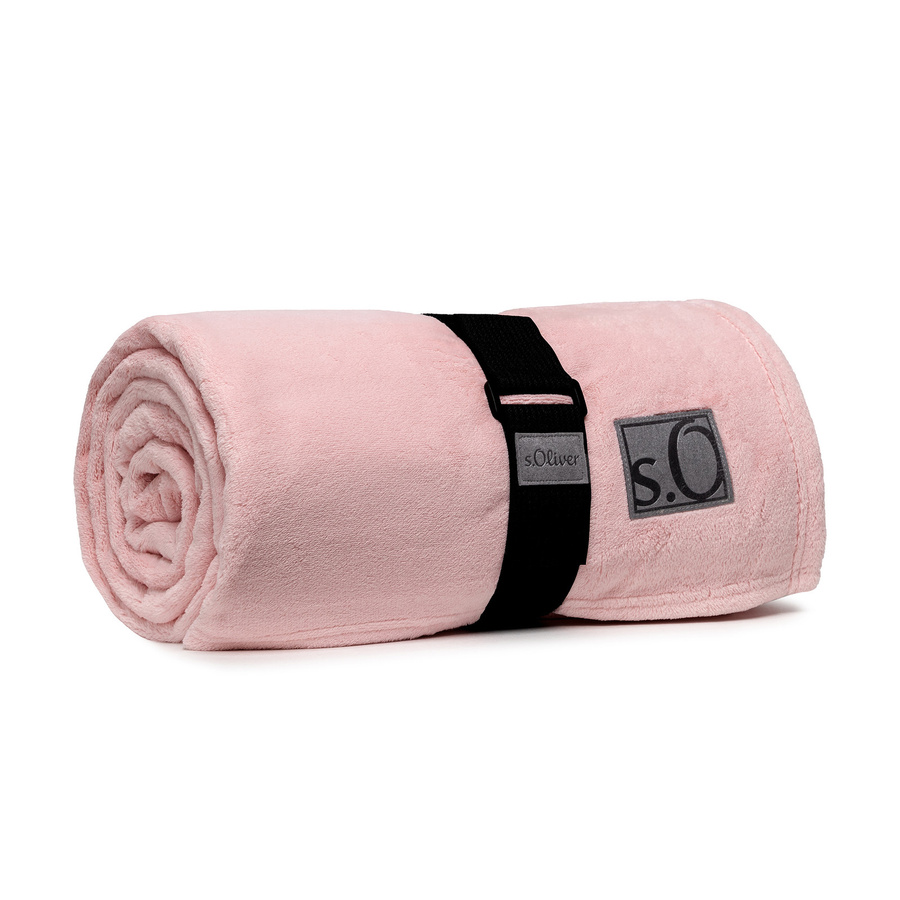 s.Oliver Wohndecke Kuschelsoft 3638 Pink B/B: 200 x 150 cm - Bild 1