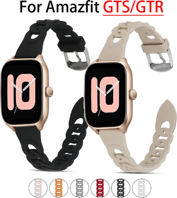 Uhrenarmband Silikon, Sport, für Amazfit GTS, GTR, Bip - Bild 1