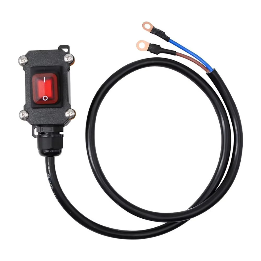 NIGHTKIST Motorrad-Netzschalter als wasserdichter Batterietrennschalter in Schwarz für 12 V und 24 V DC - Bild 6