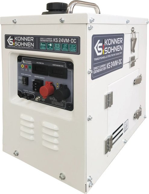 Könner & Söhnen Gleichstromgenerator KS 24VM-DC in Petrol mit Metallgehäuse - Bild 1
