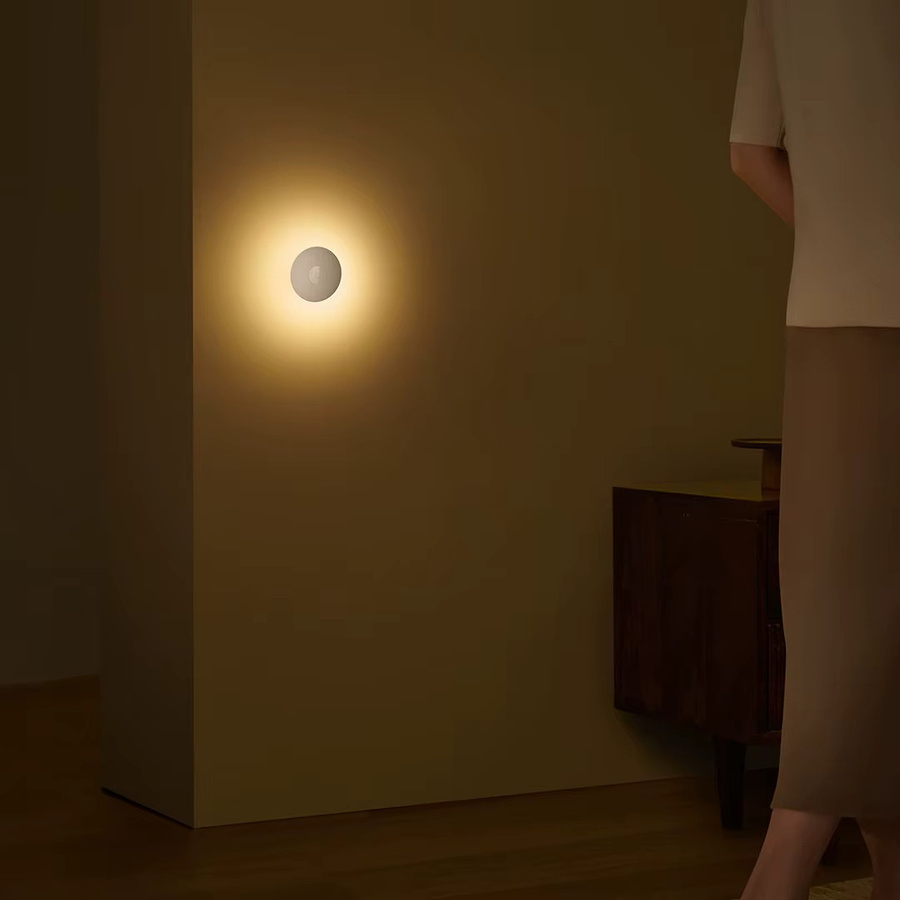 Xiaomi Mi Nachtlicht 3 Version mit Bewegungssensor und einstellbarer Helligkeit, wiederaufladbar 600mAh, intelligentes LED Nachtlicht - Bild 3