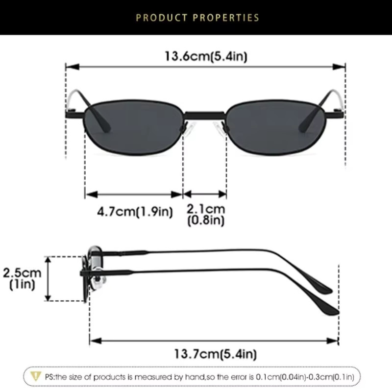 ERIKOLE Sonnenbrille, polarisiert, schwarz, Damen - Bild 2