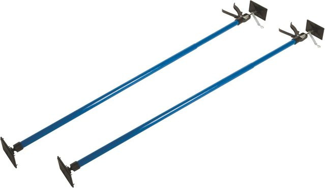 LUX-TOOLS Deckenstützen-Set 2-teilig in Blau und Stahl - Bild 1