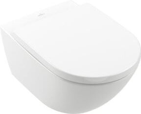 Villeroy & Boch Subway 3.0 TwistFlush Wand-Tiefspül-WC Combi-Pack mit WC-Sitz, weiß - Bild 1