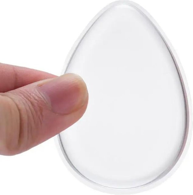 Topmix Make-up-Puff, Silikon, Transparent - Bild 1