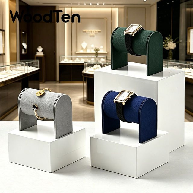 WoodTen Uhrenständer, Grey, Unisex - Bild 1