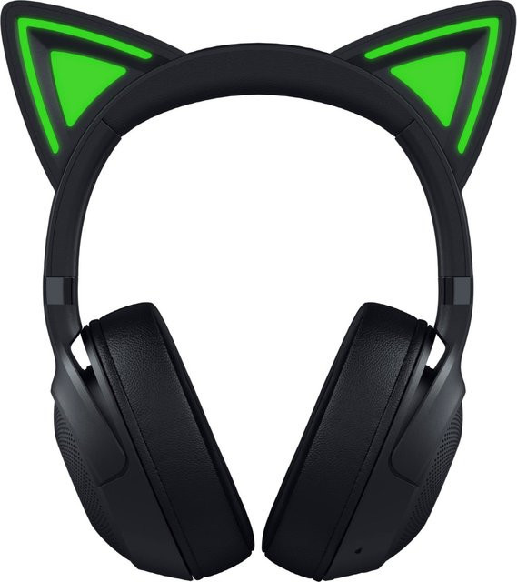 Razer Kraken Kitty V2 BT Kabelloses Over-Ear Gaming Headset mit Bluetooth und USB-C in Schwarz - Bild 1