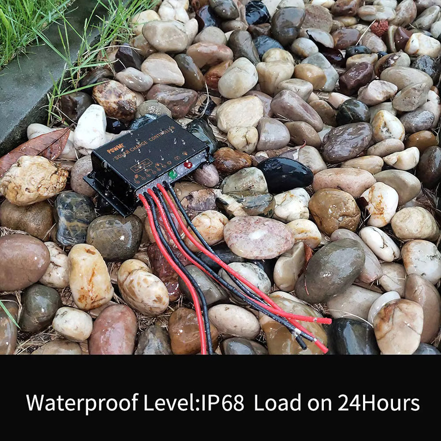 PowMr MPPT Solarladeregler IP68 wasserdicht mit Lastfunktion für Solarpanels und Batterien - Bild 8