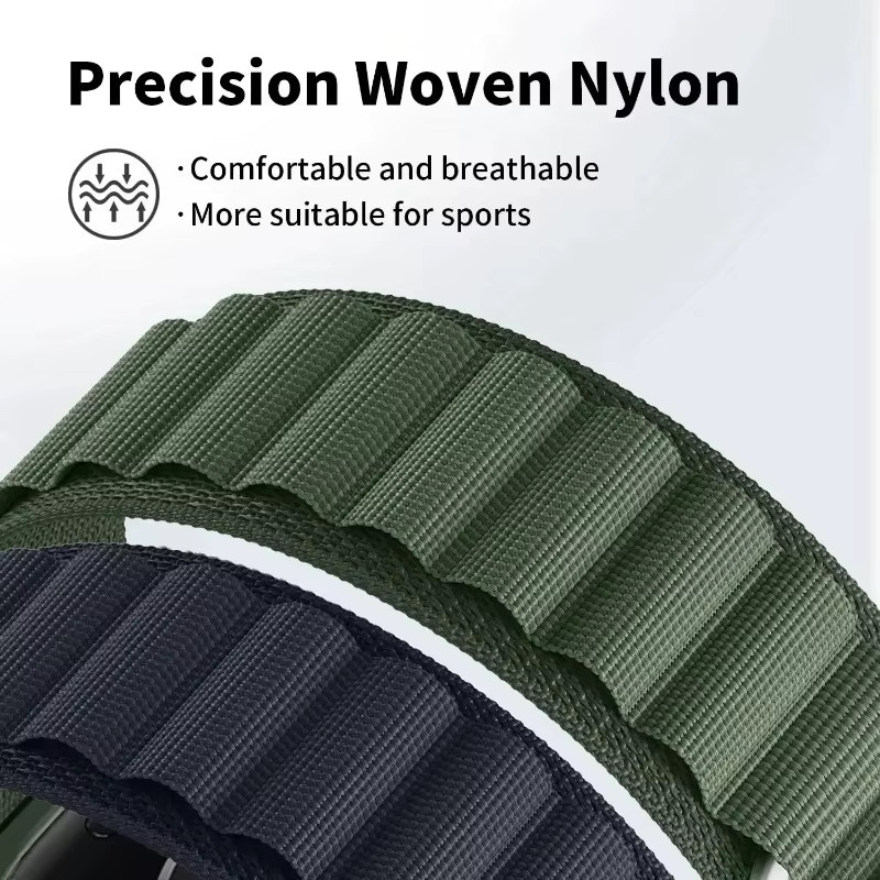 Alpine Loop Nylonarmband, Samsung Galaxy Watch, Unisex - Bild 5