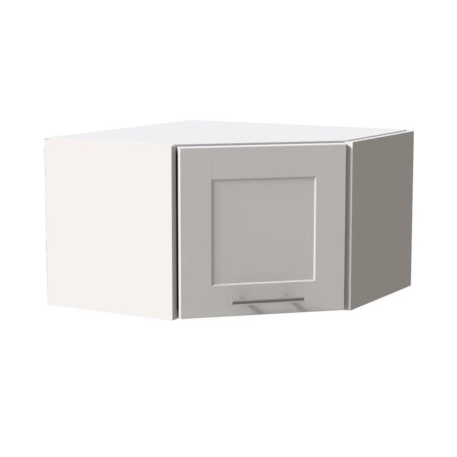 Feldmann-Wohnen Eckhängeschrank Oslo Weiß Matt B/T/H: 60 x 60 x 36 cm - Bild 2