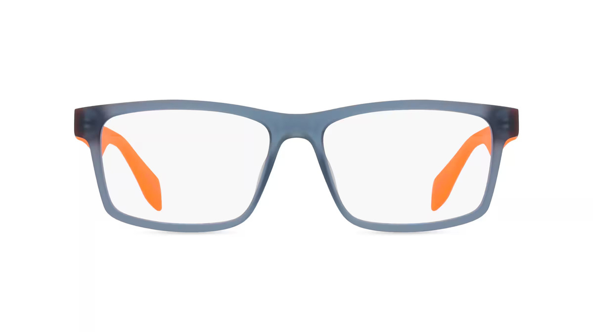 adidas Originals OR5027 Korrektionsbrille, Vollrand, Quadratisch, Kunststoff, Blau, Unisex - Bild 1