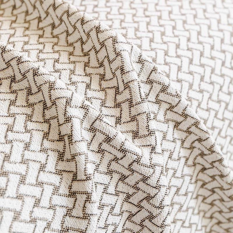 Super Six Chenille Sofaüberwurf mit geometrischem Muster, rutschfest und fleckenabweisend, Breite: 180 cm, Tiefe: 130 cm - Bild 5