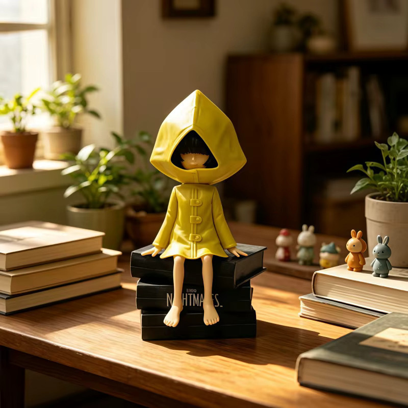Bandai Little Nightmares Figurenset, 6-teiliges Set, PVC-Actionfiguren - Bild 3