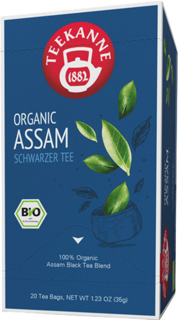 Teekanne Assam, Bio Schwarztee, Teebeutel, 35g - Bild 1