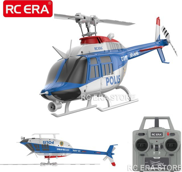 RC ERA C138PRO Bell206 Jet Ranger 2,4 G RC Hubschrauber, ferngesteuert - Bild 1