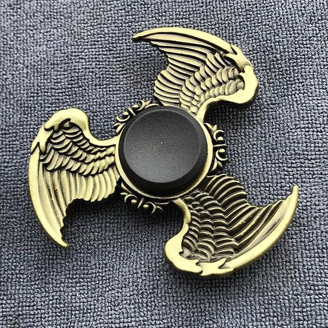 Discover Intime Fidget Spinner, Bronze Farbe, Metall, R188, Stummes Lager, Legierung - Bild 1