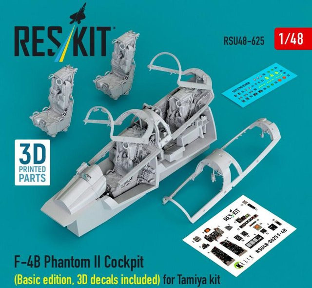 Tamiya F-4B Phantom II - Cockpit, 1:48 - Bild 1
