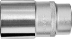 Gedore Steckschlüsseleinsatz 1/2" lang UD-Profil 34 mm aus Chrome Vanadium in Silber - Bild 1