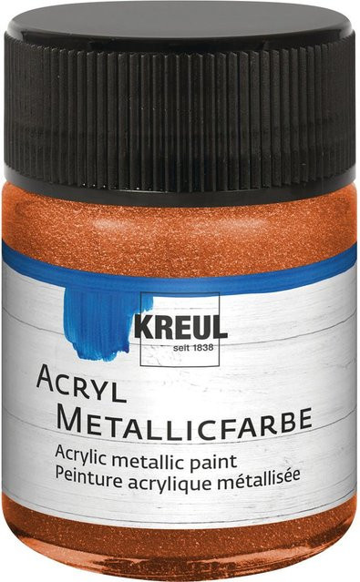 Kreul Acryl Metallicfarbe Kupfer 50 ml - Bild 1