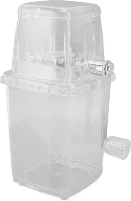 TOMTOP JMS Manueller Eiscrusher Tragbarer Handbetriebener Eisplaner aus Edelstahl und Kunststoff in Transparent und Multicolour - Bild 1