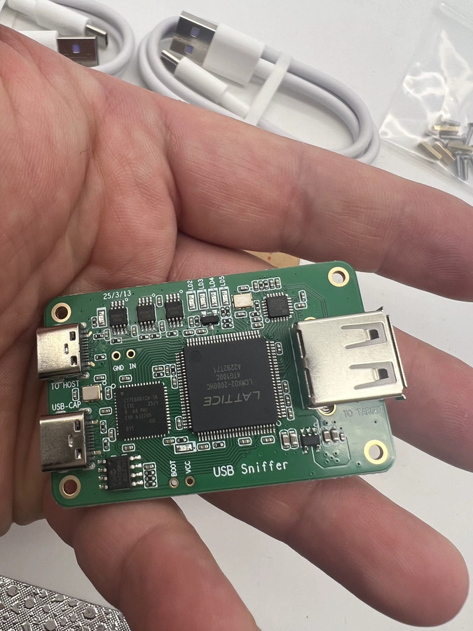 Wieshark USB-Protokollanalysator und USB-Sniffer zur USB-Datenanalyse mit USB-C Anschluss - Bild 3