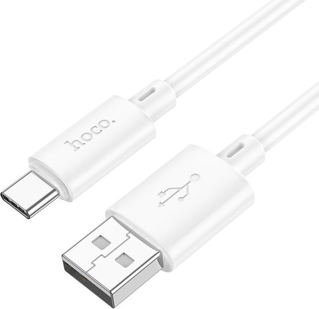 HOCO X88 Daten- und Ladekabel USB-A auf USB-C, 18W, Länge: 1 m, Weiß - Bild 1
