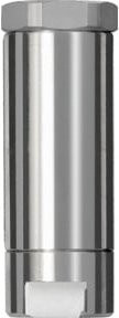 Riegler Inline-Druckregler mit Sekundärentlüftung, Farbe: Silber, Anschluss: 2 x IG G 1/2, Druckbereich: 4 bar - Bild 1
