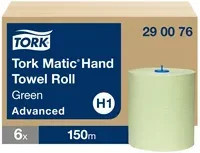 Tork Matic Rollenhandtuch Advanced grün, 2-lagig, 6 Rollen à 150 m, Breite: 21 cm - Bild 2