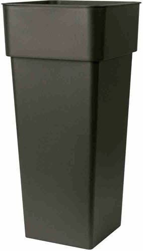 Pflanzkasten EURO 3 Plast aus Kunststoff in Anthrazit, B: 80,0 cm, H: 37,0 cm, T: 37,0 cm - Bild 1