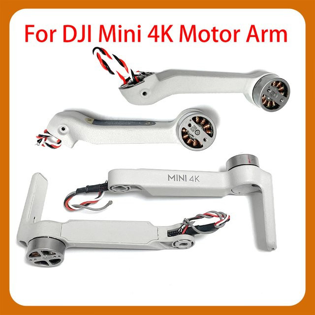 DJI Mini 4K Ersatz-Motorarme Set für links, rechts, vorne und hinten in Weiß - Bild 1