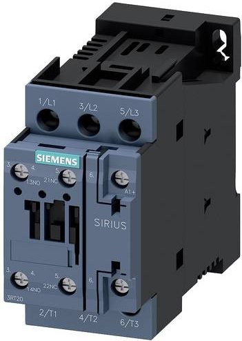 Siemens Leistungsschütz 3RT2023-1BB40-0CC0 in Grau mit 3 Schließern und 690 V/AC - Bild 1