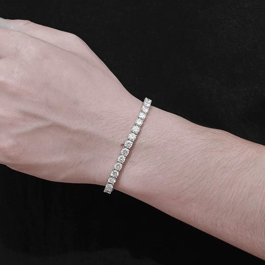 SEMNI Tennisarmband, 925 Silber, Diamant, Zirkonia - Bild 4