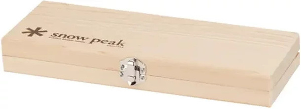 Schneidebrett Set Snow Peak in Beige aus Holz